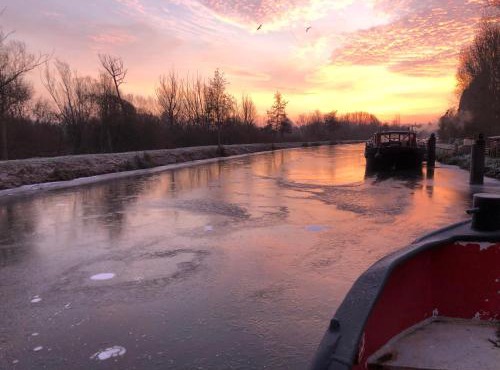 Péniche Libellule Ailly sur Somme