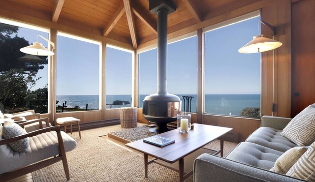 Pacific Sunset by the beach