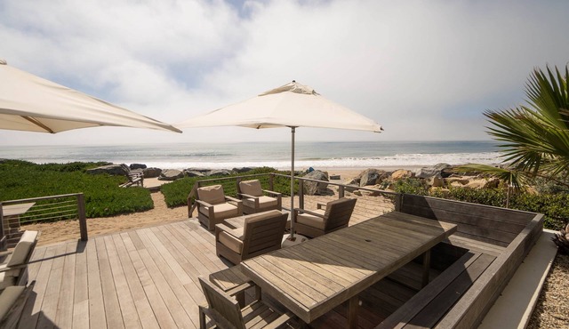 Padaro Retreat 4 BD Beach House Ocean Front