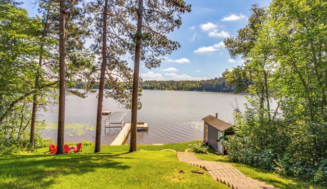 Paddle & Bike: Cottage w/Dock in Pequot Lakes!