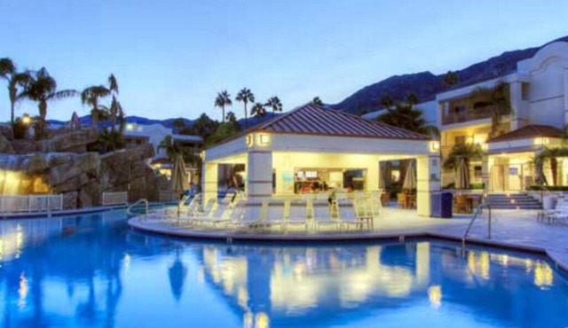 Palm Canyon gently bids travelers to retreat to this desert oasis. 1BDR Villa