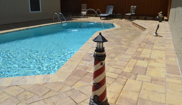 Palm Harbor style family resort