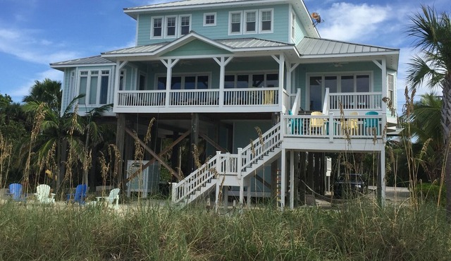 Palm Island Beach Front House w/Private Pool-Floridays