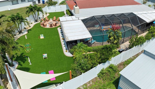 Palm Paradise Retreat - Heated Pool, Spa, Mini Golf
