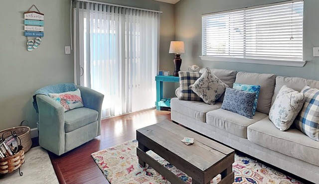 Palms at Cove View 212- Blissful Thinking | Cozy Condo w/Water Views