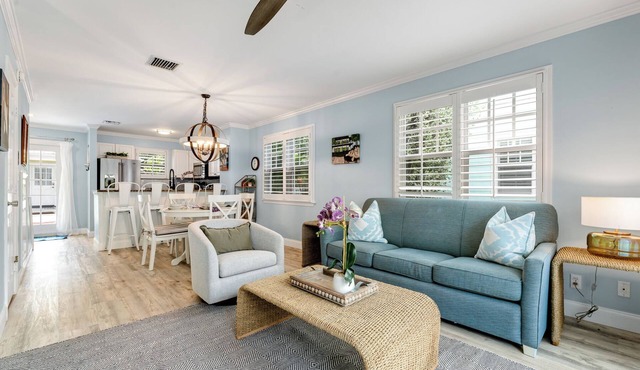 PALMS AWAY ~ Truman Annex Townhome with Outdoor Patio and Community Pool!