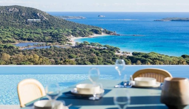 Palombaggia - "CASA NOSTRA" : Exclusive luxury with a breathtaking sea view