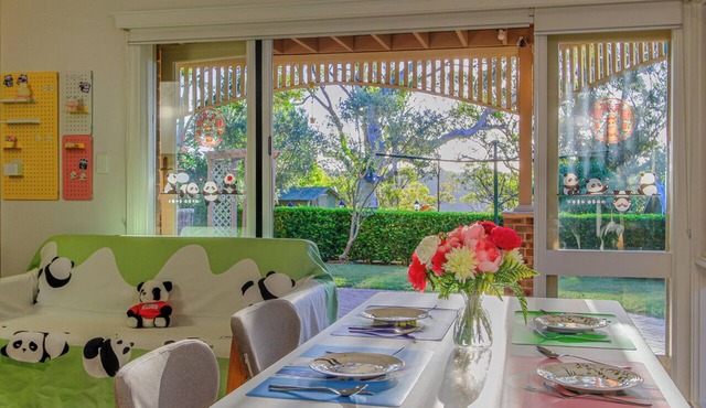 Panda Pavilion - Your Peaceful Garden View Hideout Next to National Park Valley