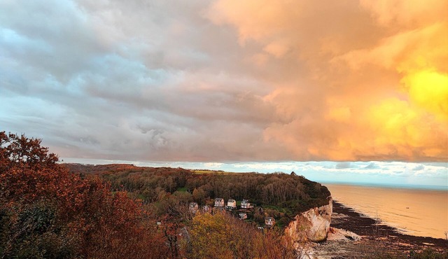 Panoramic sea view - Plage des Petites Dalles - 6/7 pers