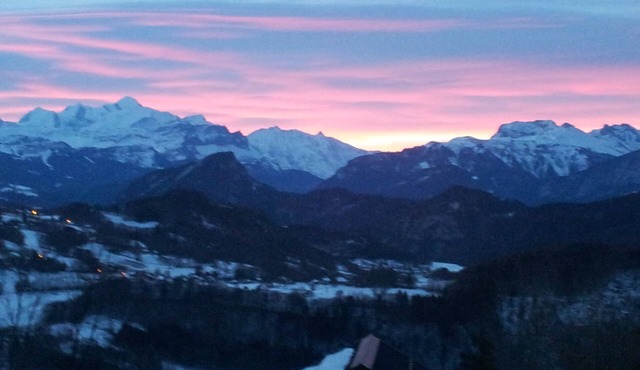 Panorama Exceptional Facing Mont Blanc