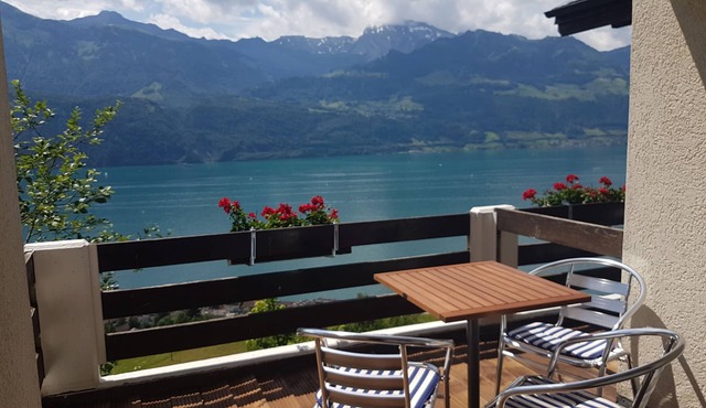 Panoramic apartment with swimming pool