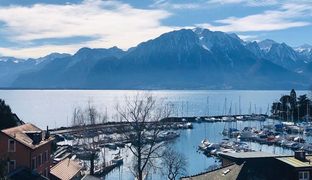 ! Panoramic Lake views & close to all lakeside walk/bus next door !