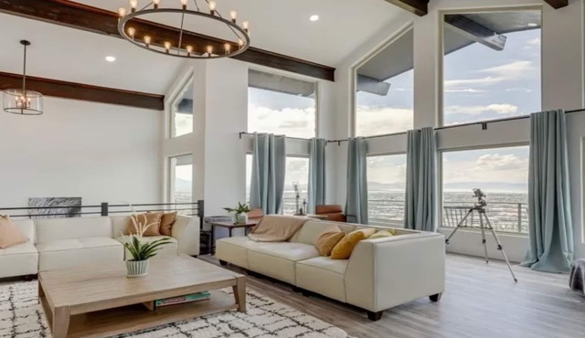 Panoramic Luxury Estate with Indoor Court & Private Sauna