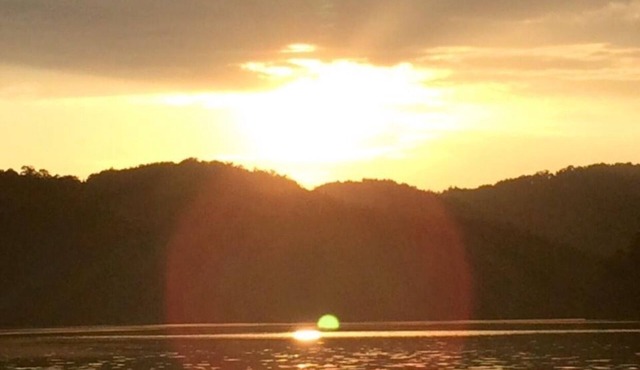 Panoramic Mountain and Lake View