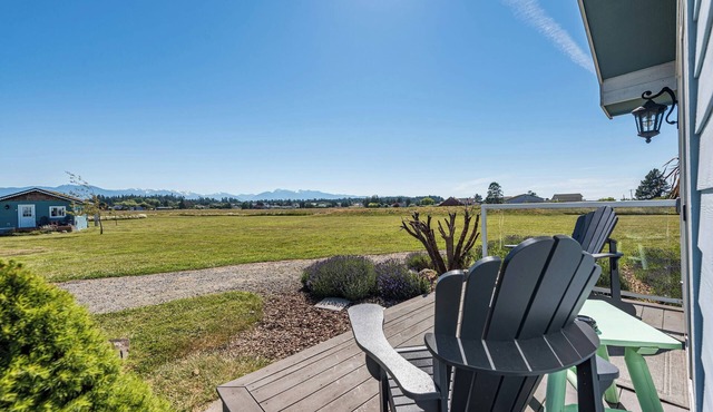 Panoramic Mountain views from your King room