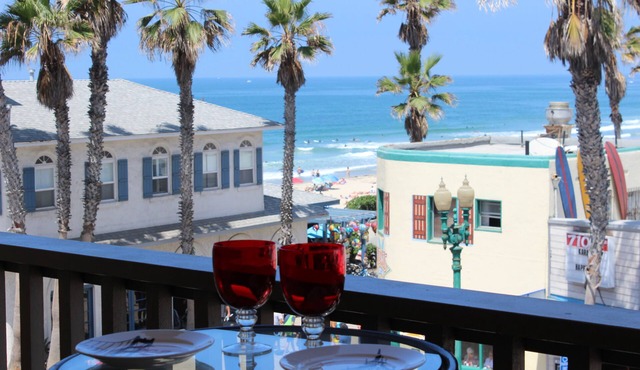 PANORAMIC OCEAN VIEWS! Steps To Beach, Shops, Restaurants, Night Life