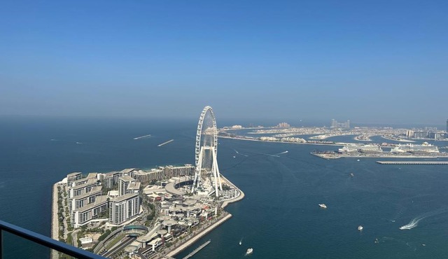 Panoramic Sea & Palm Views 2BR Address Beach Resort JBR