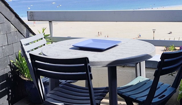 panoramic sea view 180% two balconies view of the seven islands 2 * WIFI