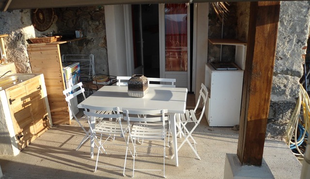 panoramic sea view montangne terrace garden in character house