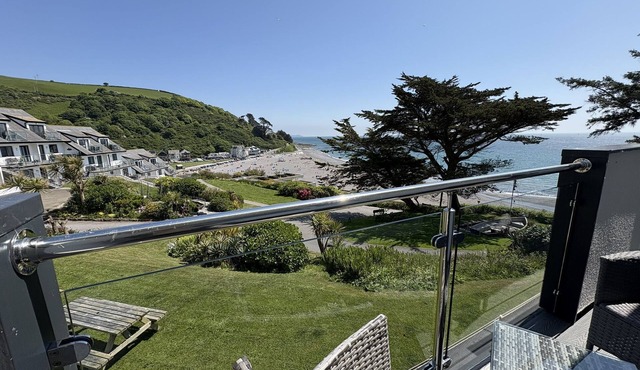 Panoramic Sea Views from the Private Balcony of this Spacious Apartment