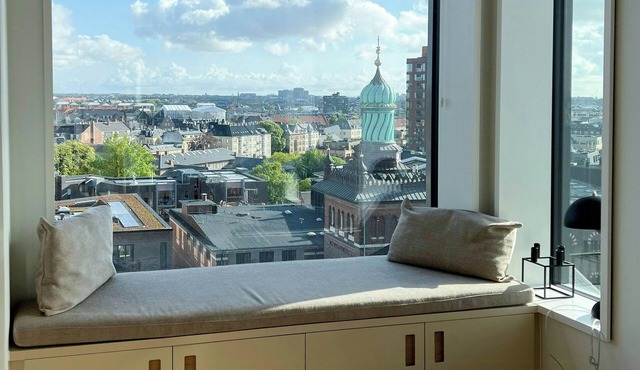 Panoramic view over Carlsberg Quarter