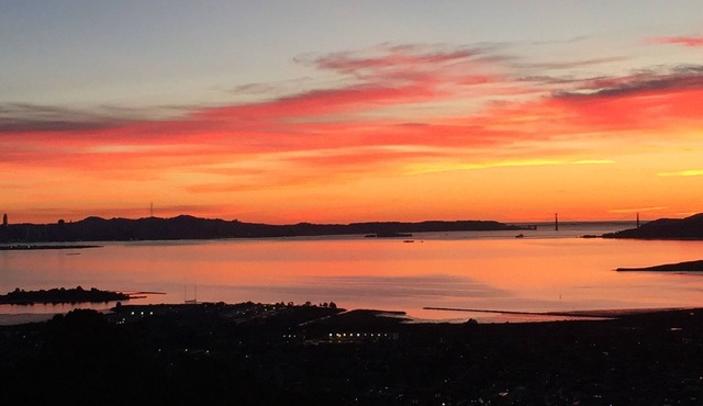 Panoramic Views of San Francisco in Berkeley Hills
