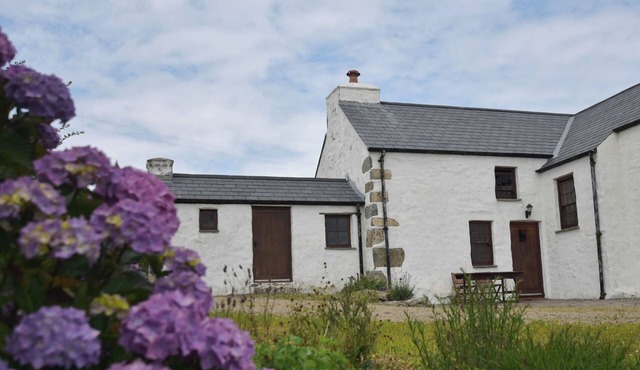 PANTEURIG COTTAGE, pet friendly, with open fire in Goodwick