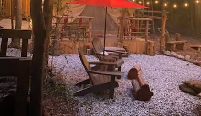 Pap's Glamp on Lake Hartwell