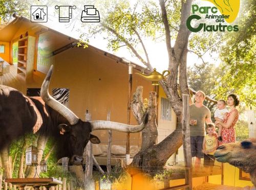 Parc animalier des Clautres - Maison Roulottes Tente