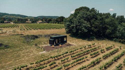 Parcel Tiny House au coeur des vignes proche Mont Ventoux