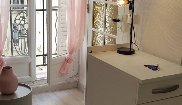 Paris 15 : Cosy, secure studio with small balcony in a quiet location. Transport, vélib'.
