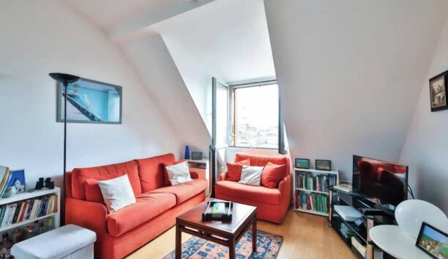 Paris Rooftop Cler Street Eiffel Tower view