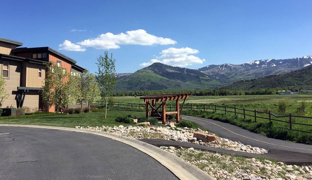 Park City with a view on the Swaner Preserve