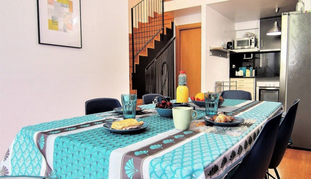 PARK GÜELL GREAT & STYLISH TRIPLEX & PATIO