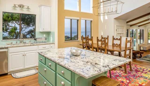 Park Hill Rental with Panoramic Ocean Views & Walking Distance to the Beach!