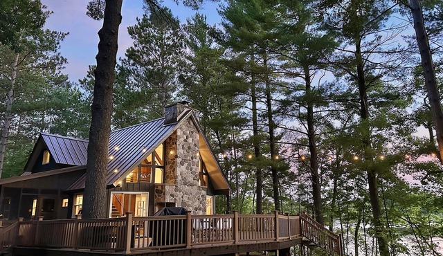 Parker Lake Chalet | Dock Near Dells Fire Pit
