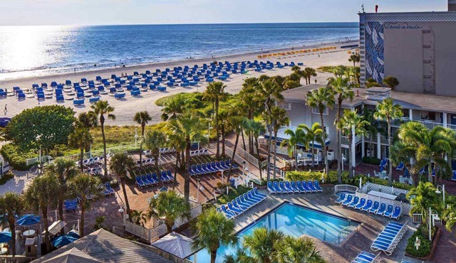 Parking, 4 Resort View Hotel Room Balcony at Island Grand at TradeWinds