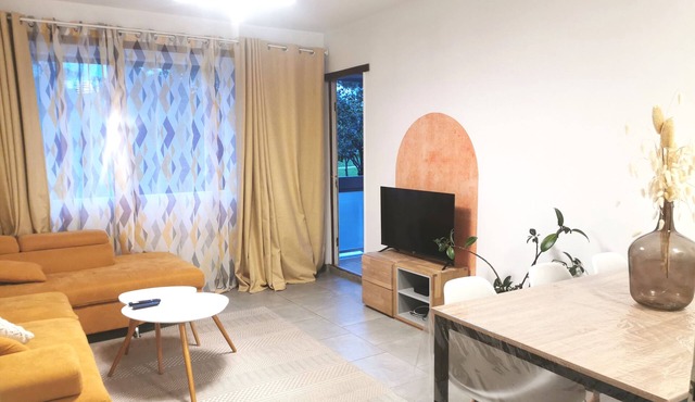 Parking Privé-Balcon -Vue Parc