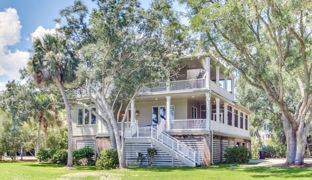 ParLaMer Wonderful 7BR home in DeBordieu w/super location, great porches