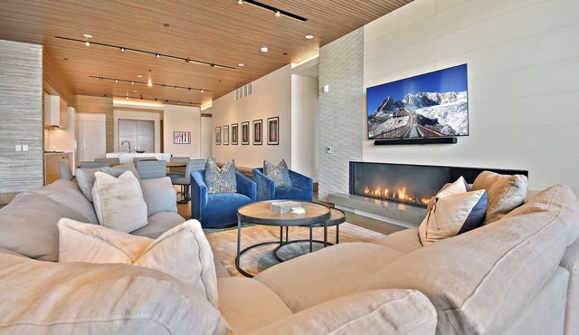 Parq 1 Tower Club Experience ski in out pool private dining fitness spa wellness