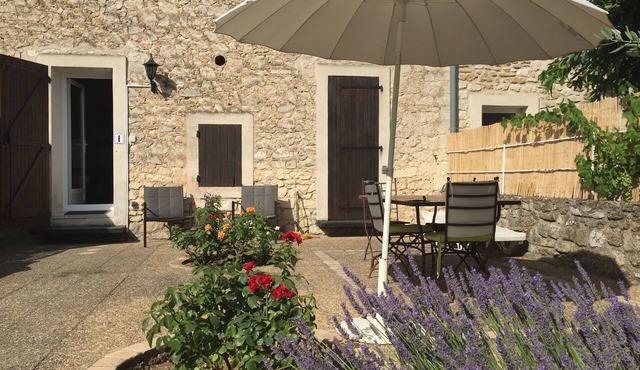 Part of Résidence Lou Boulidou, former vineyard, now unique vacation rentals.