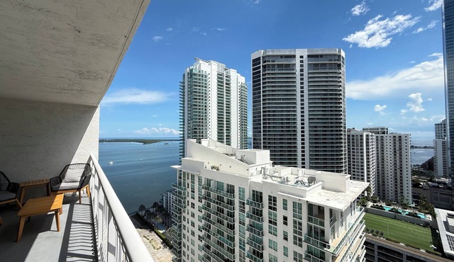 Partial Ocean 3 Beds -1 bath Brickell @ownpm10