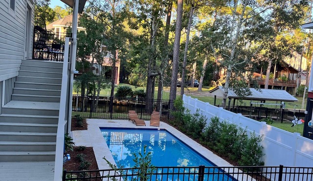 Pass Christian Waterfront w/Private HEATED Pool & Beautiful Back Porch