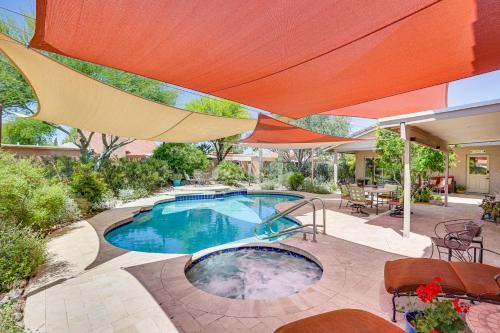 Patio and Pool Access Sunny Phoenix Casita!