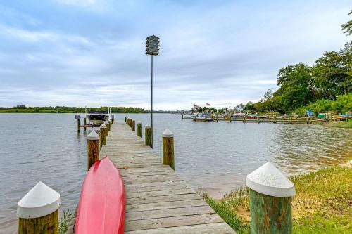 Patio and Water Views Serene Bohemia River Escape!