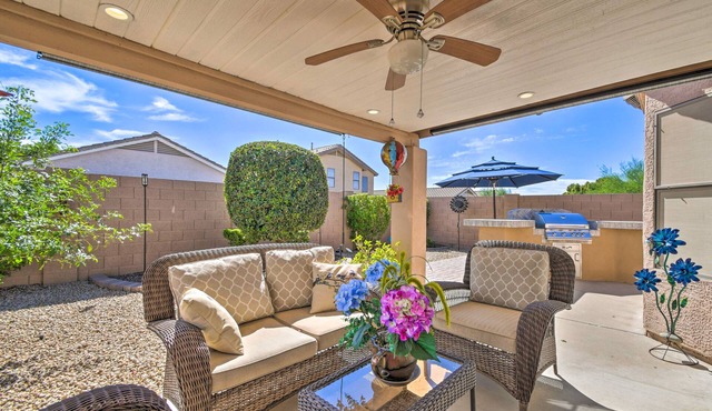 Patio & Grilling Station: Family Home in Glendale