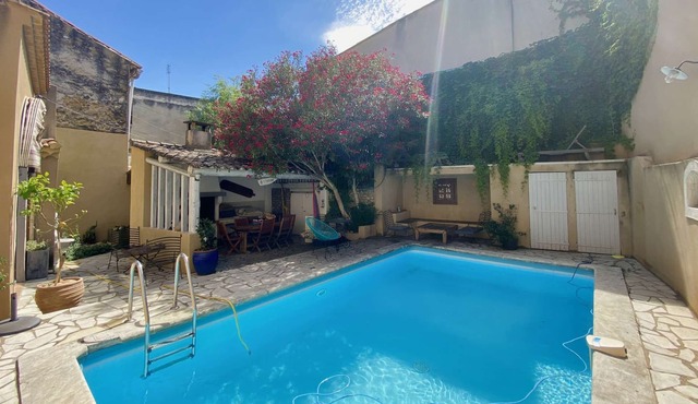 Patio house with pool