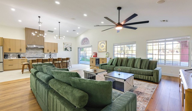 Patio w/Fairway View! Pet-Friendly Mohave Home