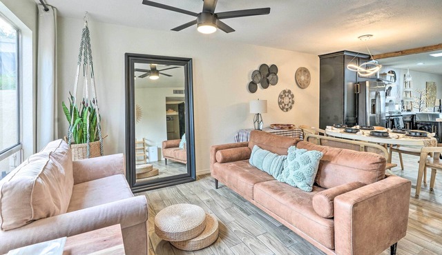 Patio & Workspace: Litchfield Park Vacation Rental