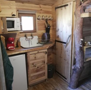 patrice et chrstel Cabane en bois